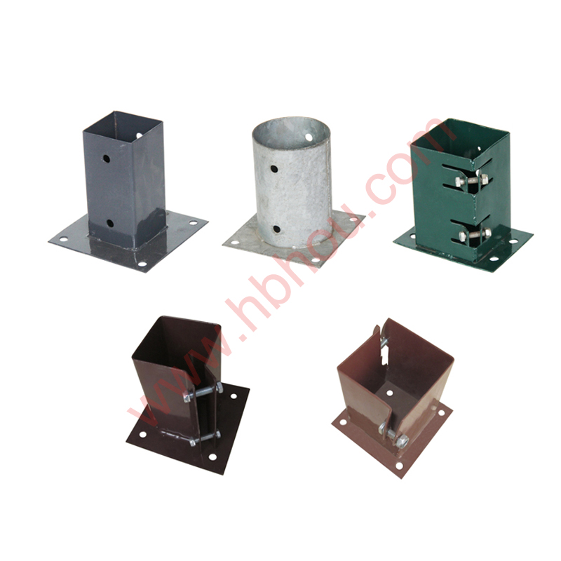 Fence Post Base Brackets Shaped by Sustainable Vision