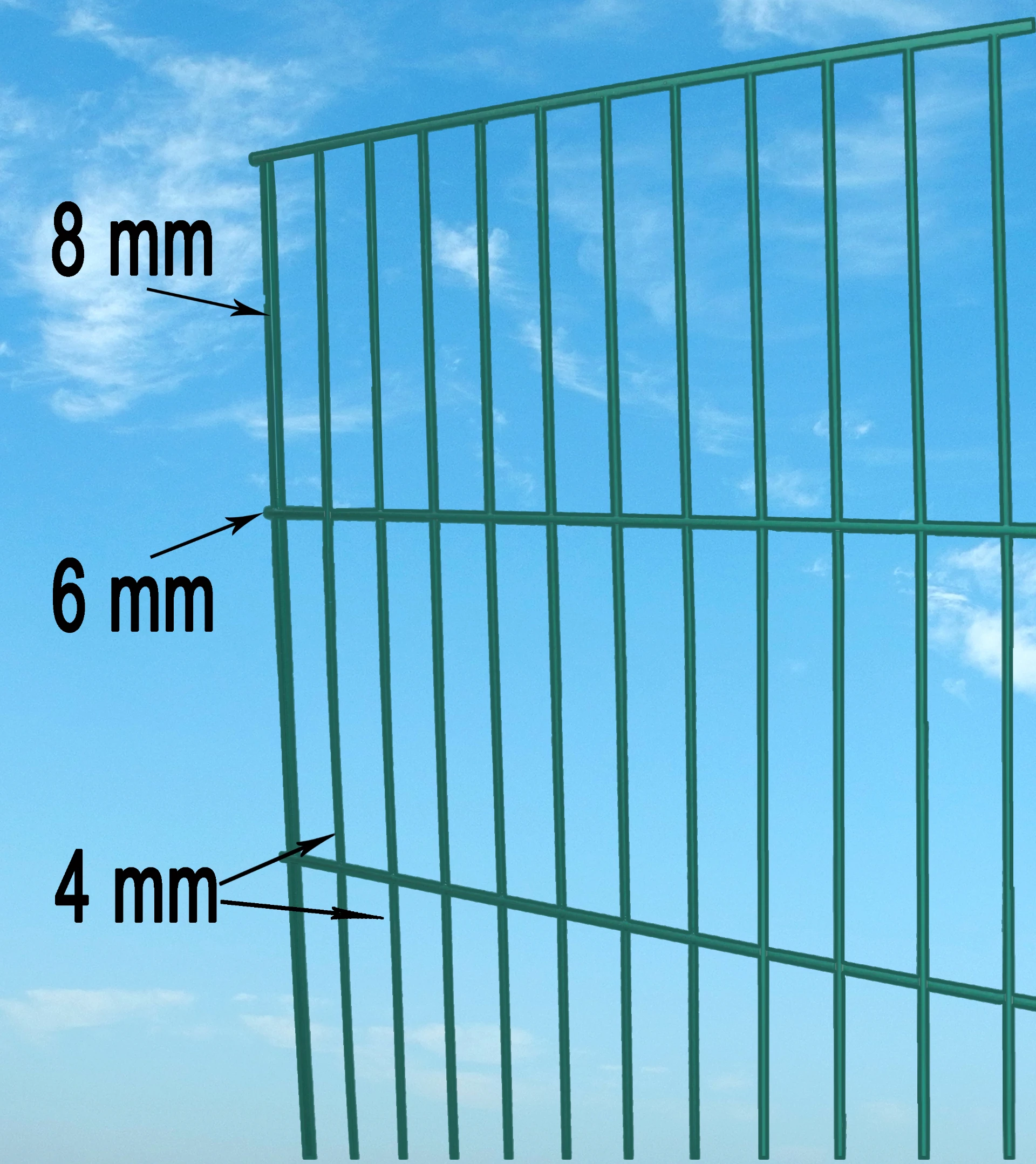 chain link fence t post