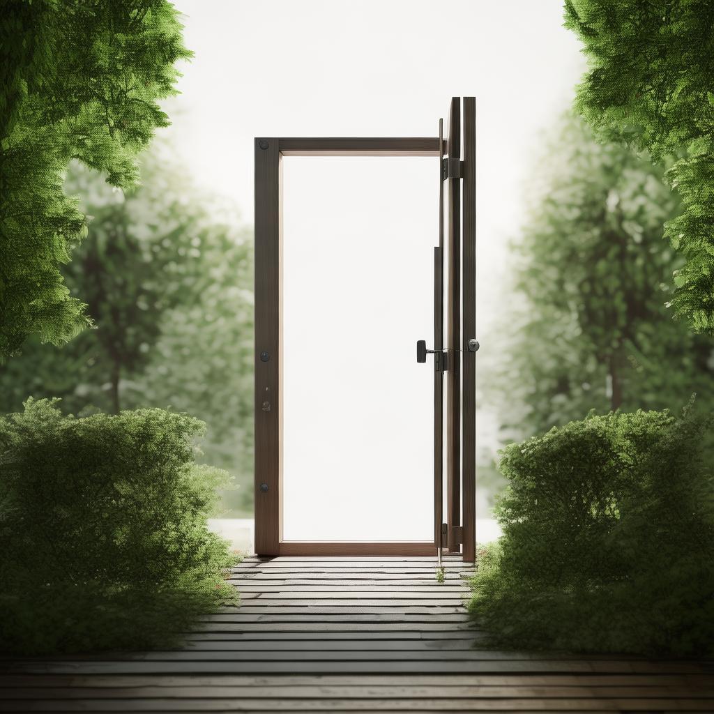 Wooden Gate Outdoor