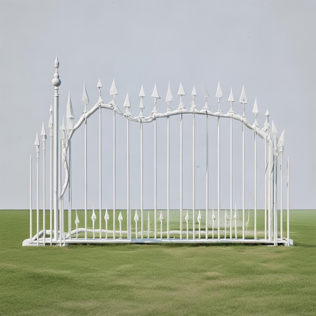 Raised Border Against Fence