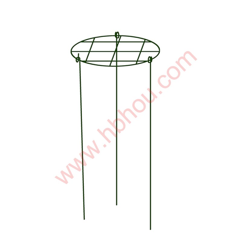 Shepherd Hooks With Flowers