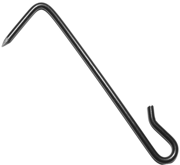 Shepherd Hook With 4 Hooks